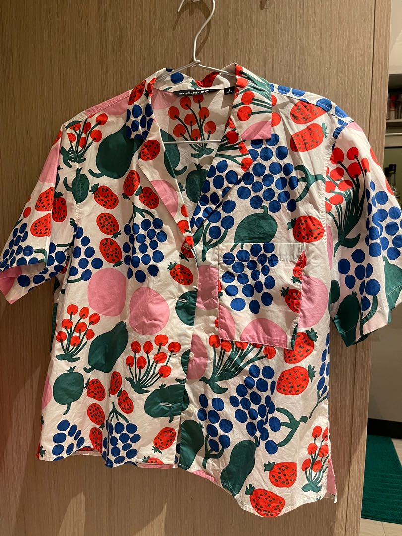 Marimekko uniqlo shirt clearance