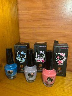 #二手 賣場任選三樣$100 UNT HELLO KITTY聯名指彩（三罐）