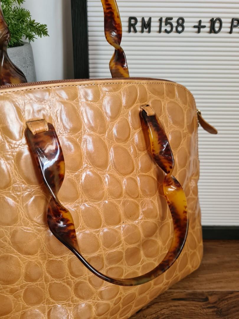 Tortoise shell handle purse outlet