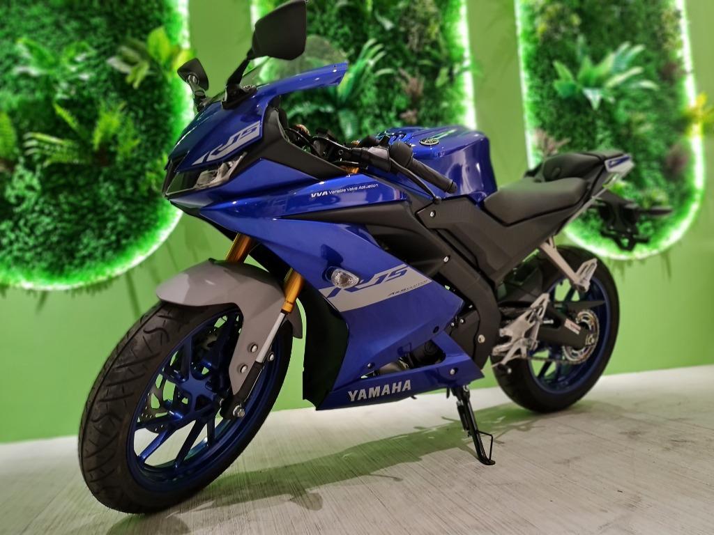 YAMAHA R15-BLUE, Motorcycles, Motorcycles for Sale, Class 2B on Carousell