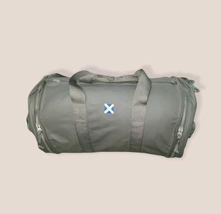 Yoshida & Co luggage label Boston duffle bag