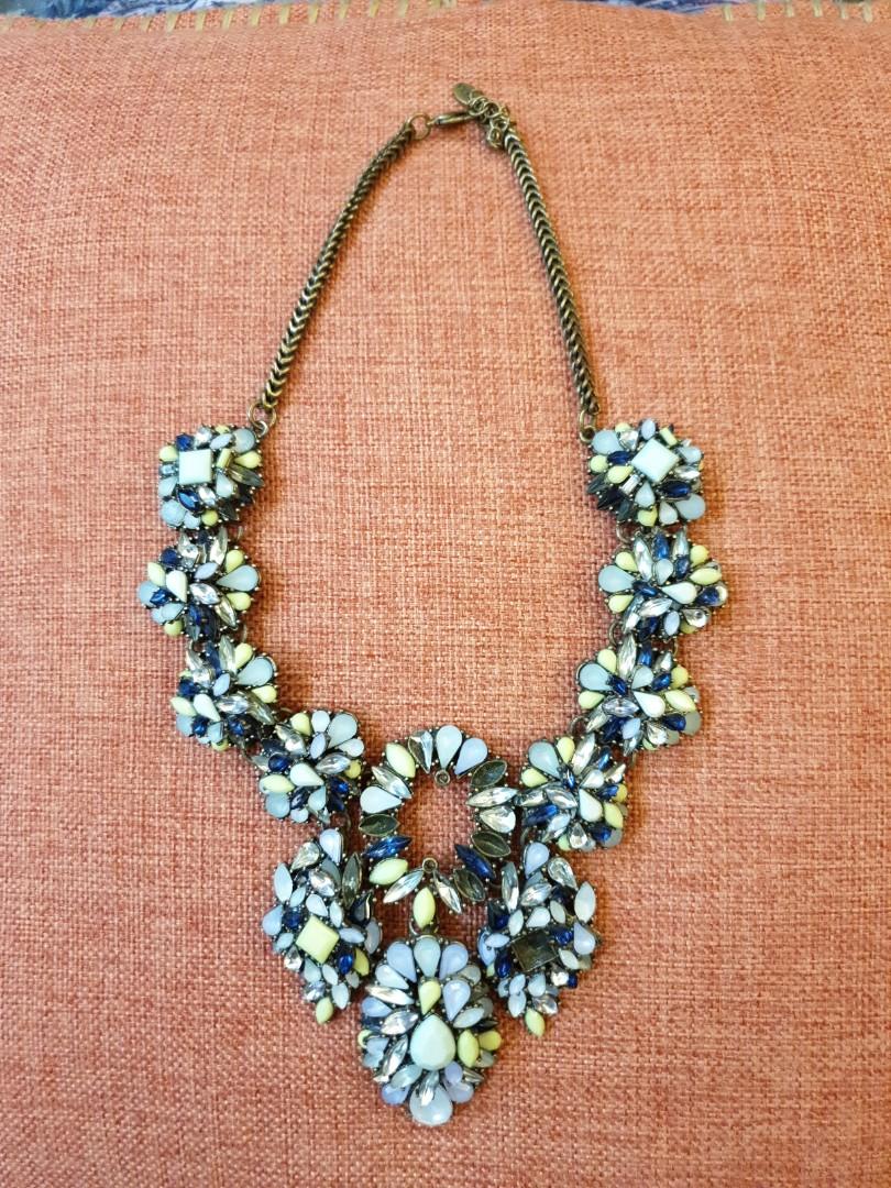 Chunky necklaces zara hot sale