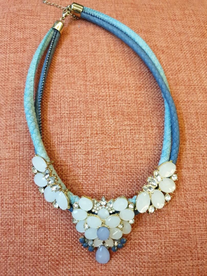 Chunky necklaces zara hot sale
