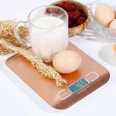 Digital Food Scale Weight Grams & OZ Kitchen Scale for Cooking Baking  Stainless