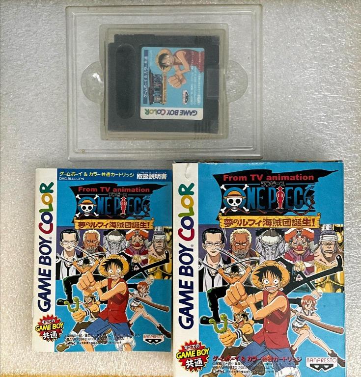 中古絕版gba Gbc Gameboy Advance Gameboy Color 海賊王 海賊團誕生 One Piece 夢のルフィ海賊団誕生 任天堂nintendo 遊戲機 遊戲機遊戲 Nintendo 任天堂 Carousell