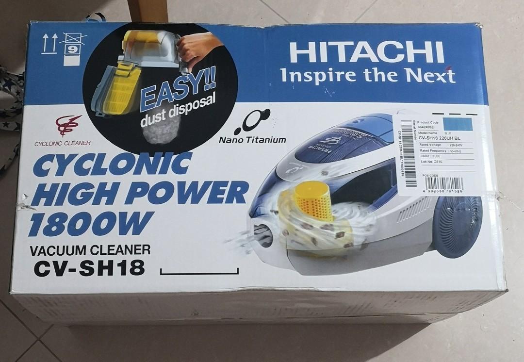 Hitachi 吸塵機 Vacuum Cleaner CVSH18, 家庭電器, 吸塵機 ＆ 家居清潔電器 Carousell