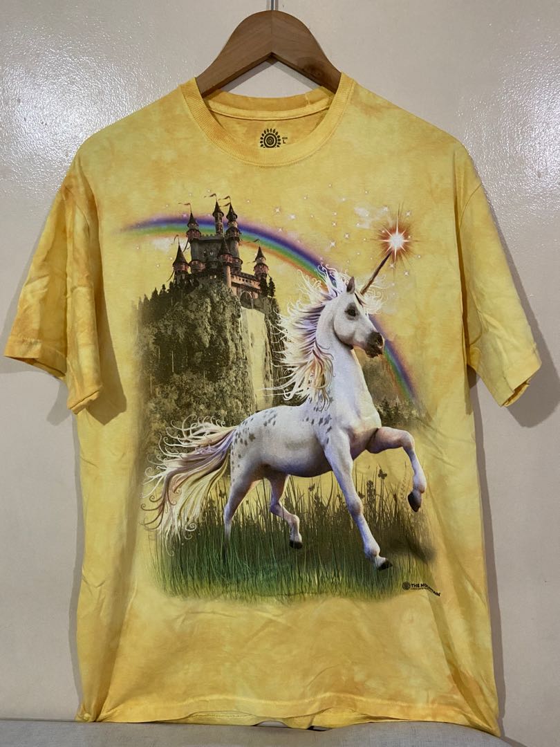The Mountain Unicorn Yellow shirt 