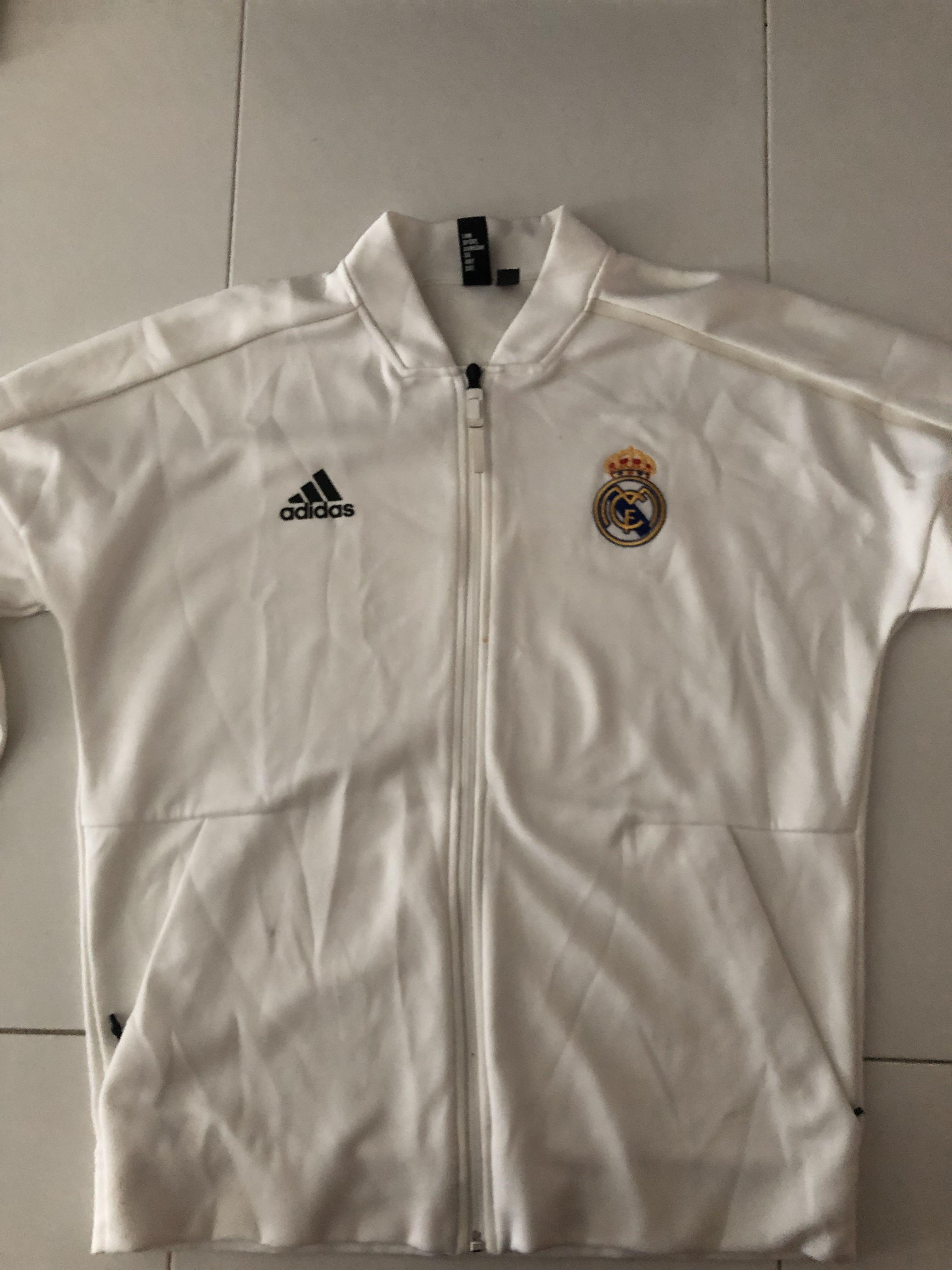 Real madrid discount jacket new