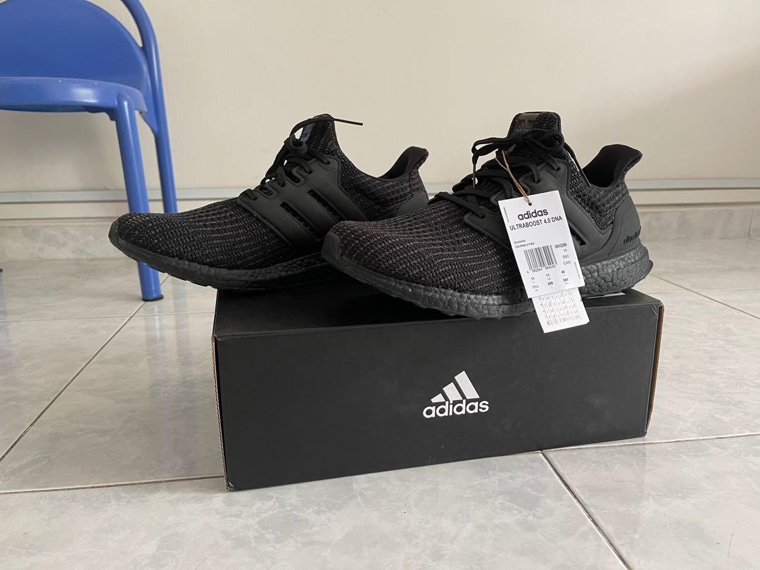 Adidas Ultra Boost 4.0 DNA Ultraboost Triple Black UK 11 US 11.5