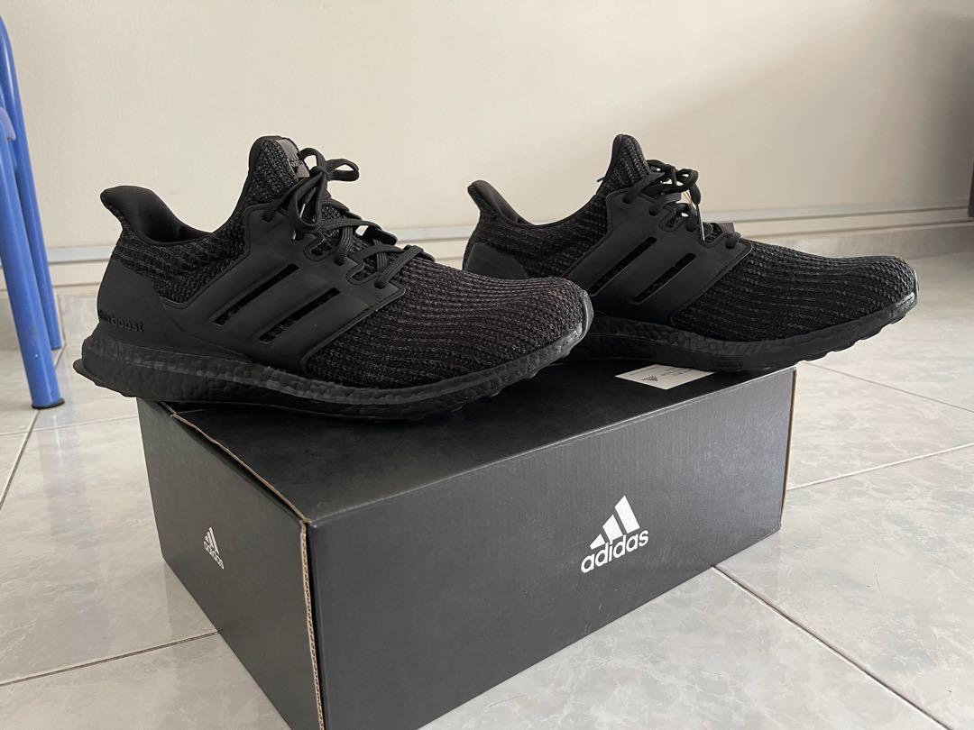 Adidas ultra boost 4.0 online triple black size 11