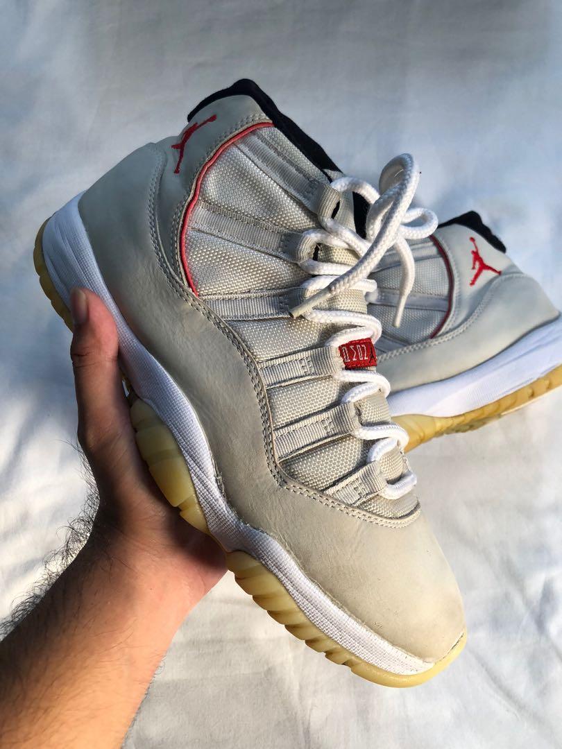 Jordan 11 hotsell retro platinum