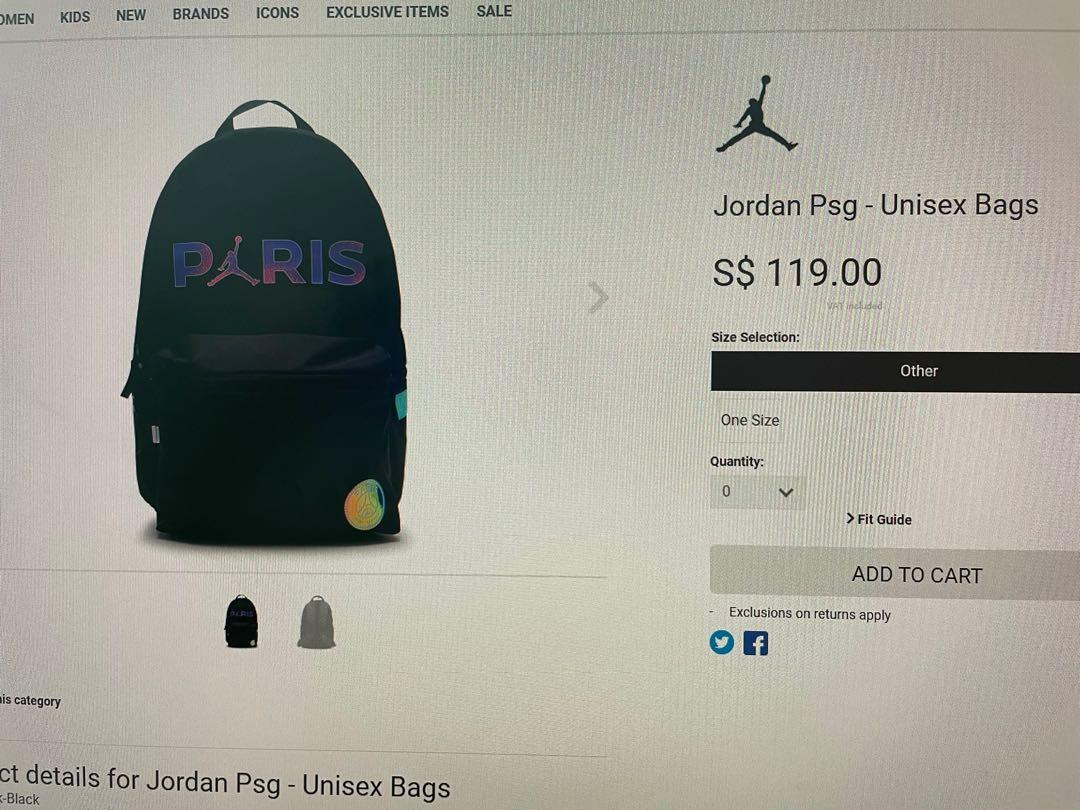 Nike backpack hotsell footlocker