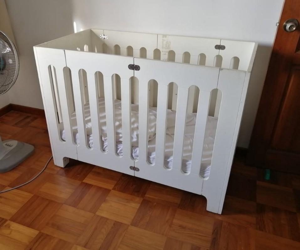 bloom folding crib