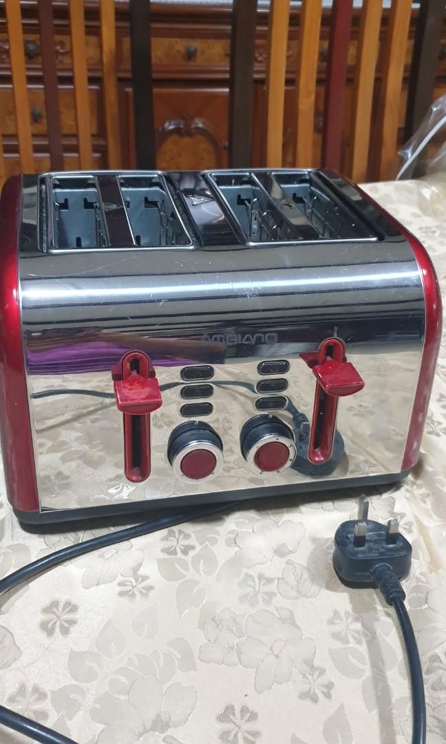 Ambiano 4 slice bread toaster, TV & Home Appliances, Kitchen Appliances