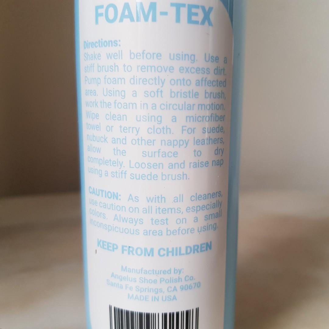 Angelus foam tex clearance