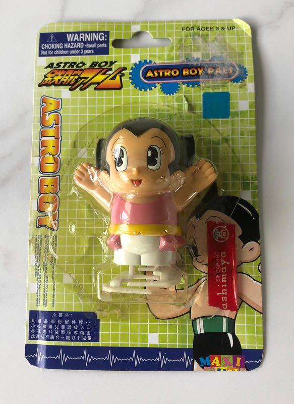Girl walking toy store
