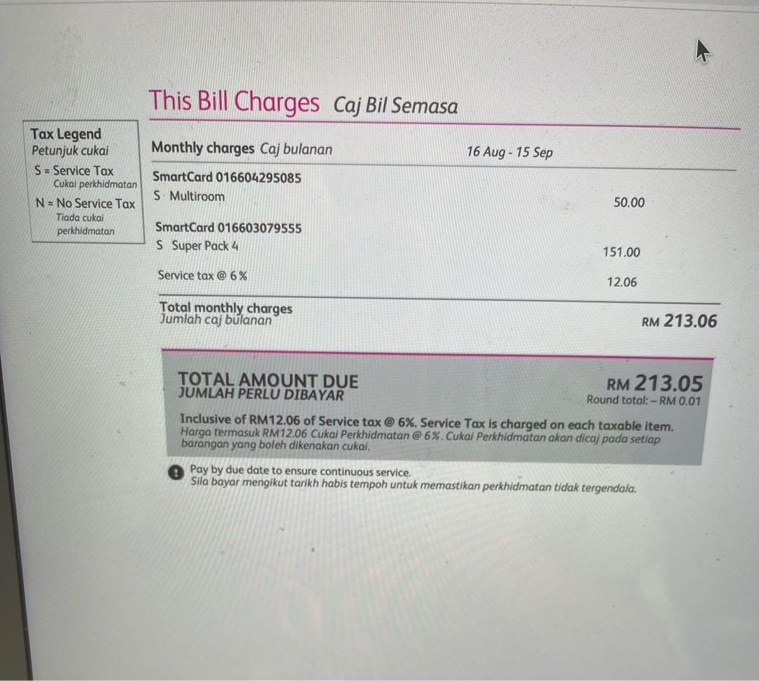 Astro Tv Cable Ultra Super Pack 4 Ownership Transfer Electronics Tvs Entertainment Systems On Carousell