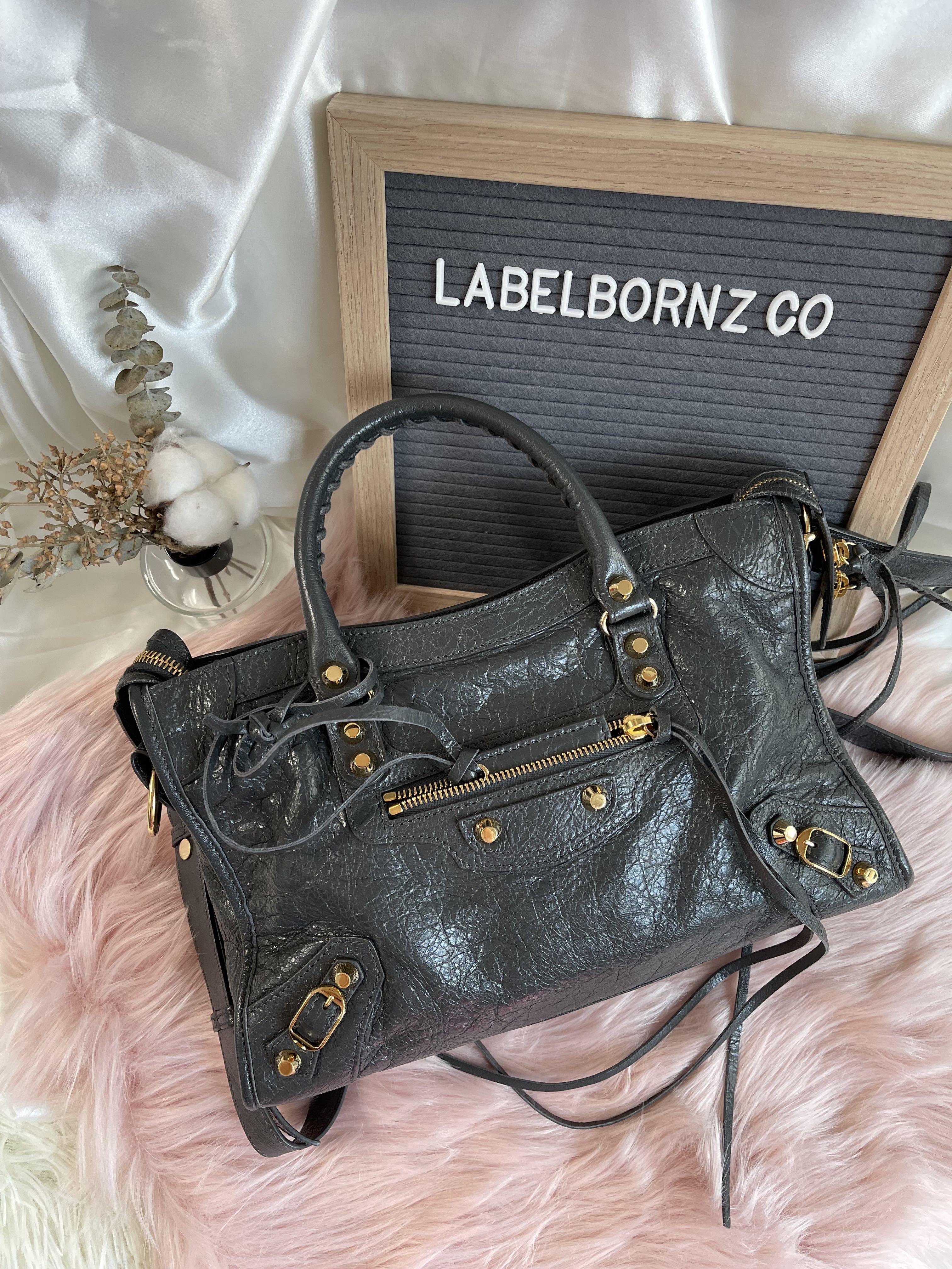 Balenciaga classic gold 2025 city