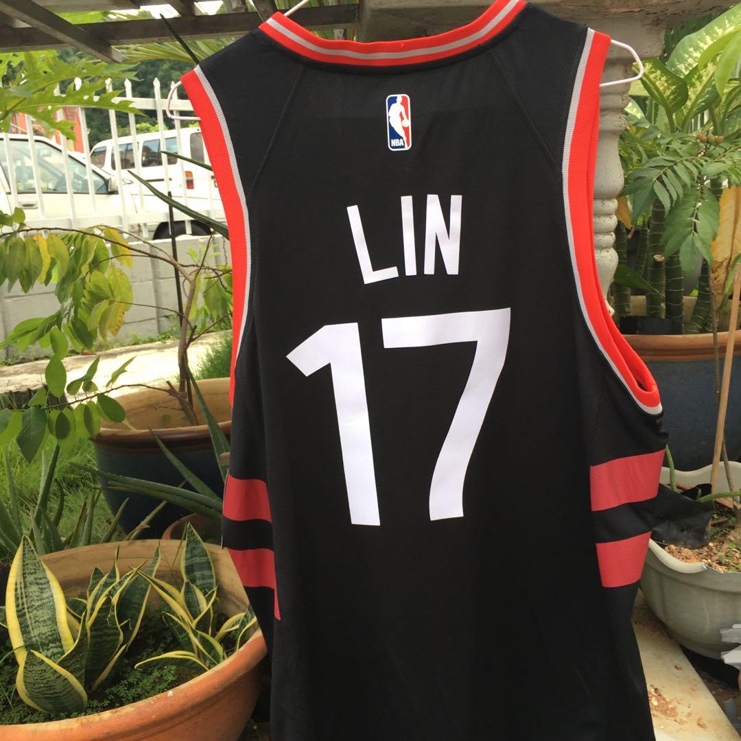Jeremy lin toronto raptors jersey 2025