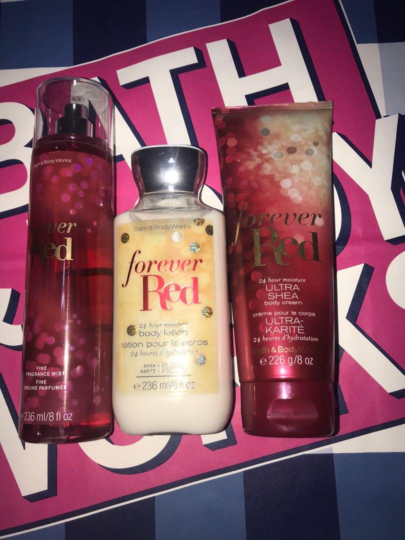 Ranking TOP7 Bath and Body Works Forever Red Set Gel Cream Lotion Spray