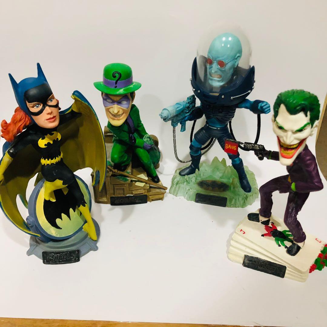 Batman Villains (Mr Freeze, Riddler, Joker, Bat Girl), Hobbies & Toys, Toys  & Games on Carousell