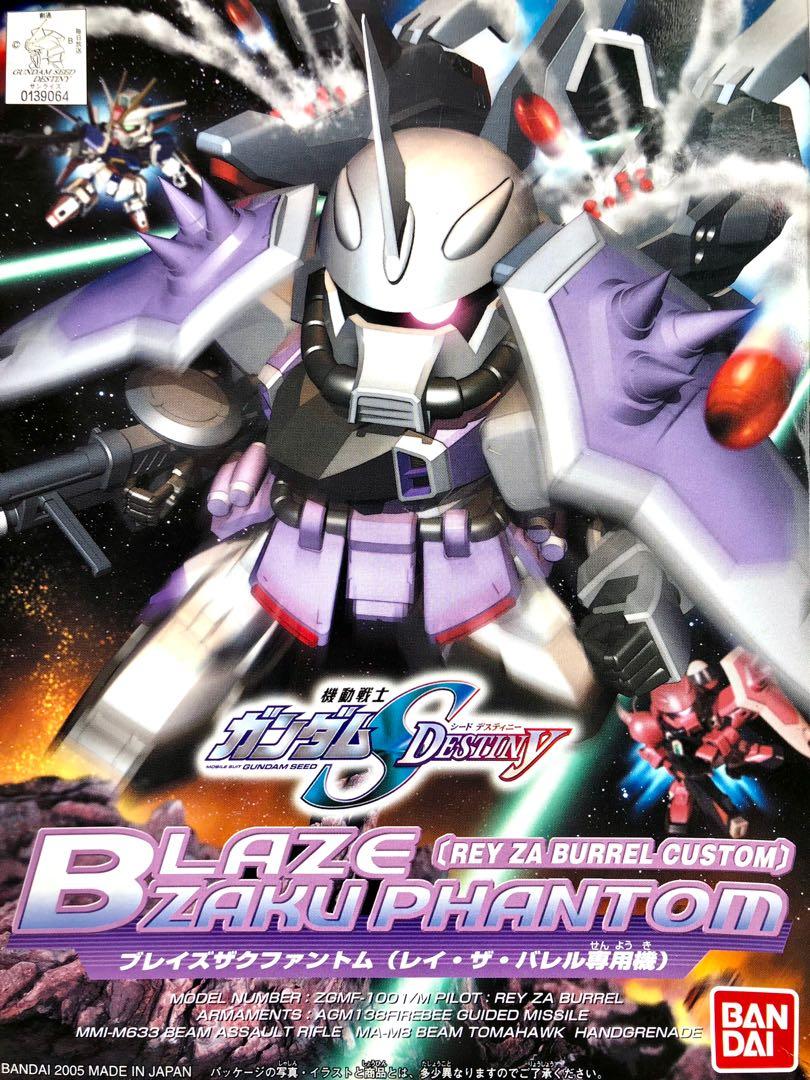 BB戰士No.285 Blaze Zaku Phantom 渣古Gundam Seed S Destiny G-Gen SD