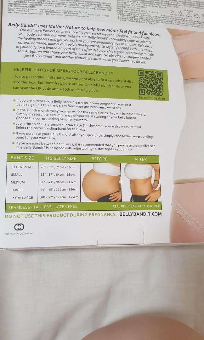 Belly Bandit Bamboo, Babies & Kids, Maternity Care on Carousell