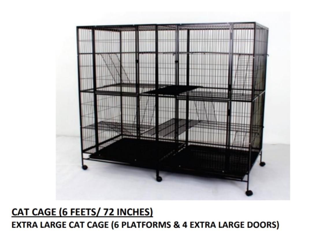 Extra large store cat cage