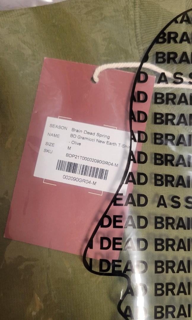 Brain Dead X Gramicci T-Shirt (Olive : M), 男裝, 外套及戶外衣服