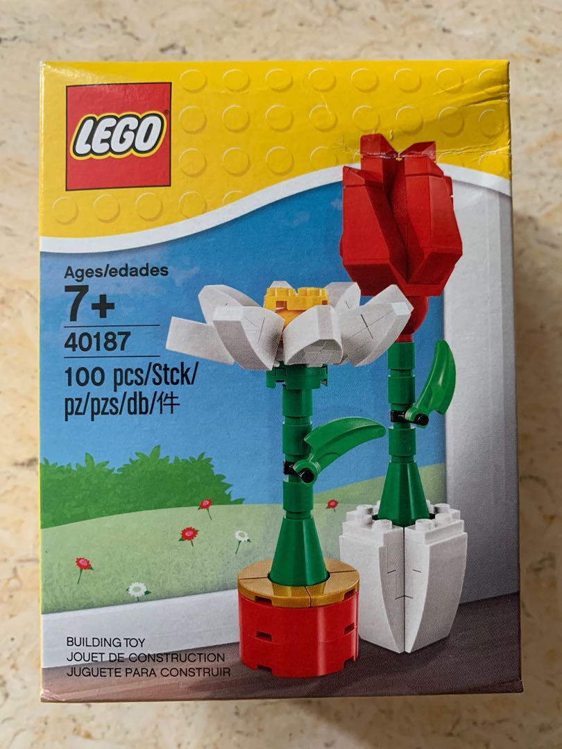 BRAND NEW LEGO 40187 Flower Display, Hobbies & Toys, Toys & Games on