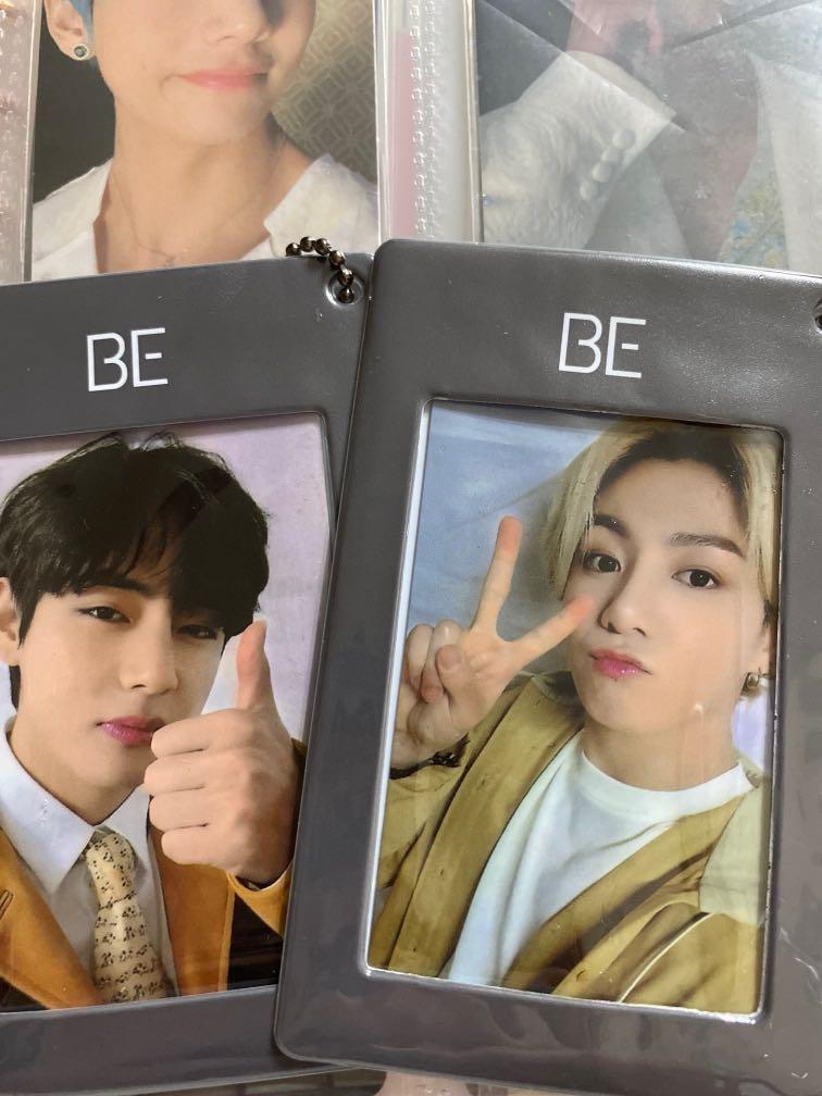 Bts Be特典小卡連卡套 興趣及遊戲 收藏品及紀念品 韓流 Carousell