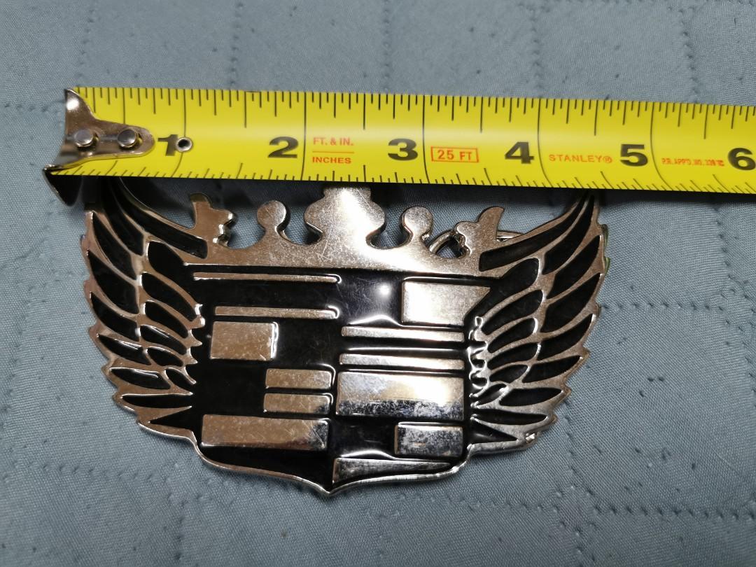 Cadillac emblem belt buckle Men s Fashion Watches Accessories