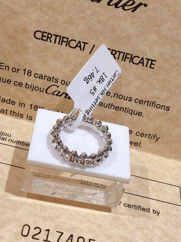 Cartier cc ring cheap