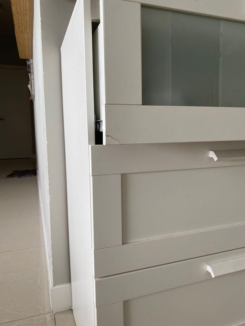 Chest Of 3 drawers IKEA Brimnes (used), Furniture & Home Living