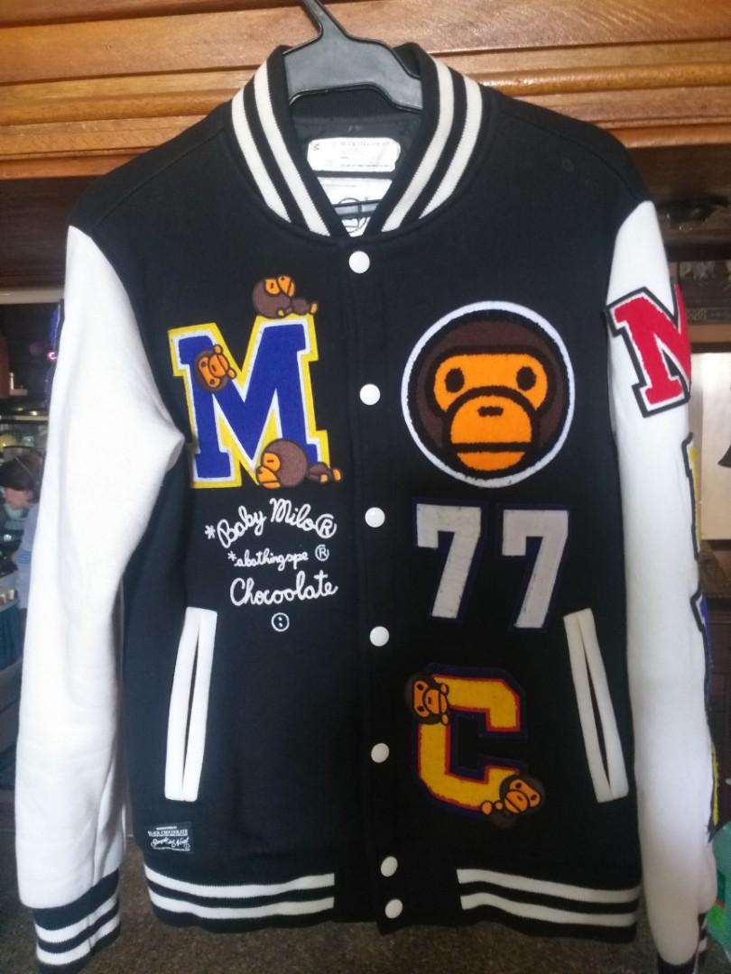Baby milo 2025 varsity jacket