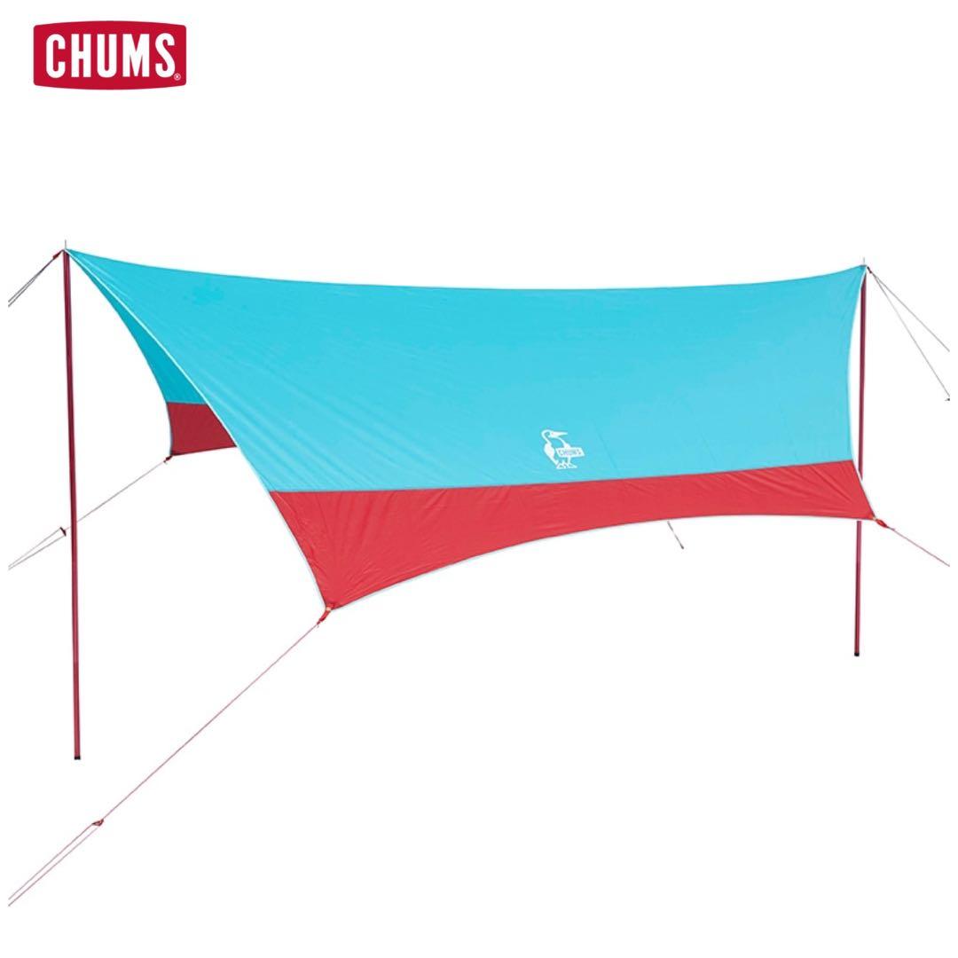 CHUMS Booby Wing Tarp Two Tone Navy/Teal and Red 天幕CH62-1493