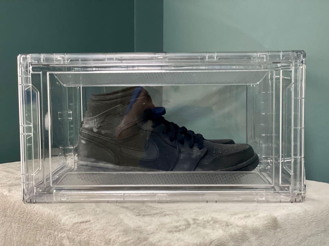CLEAR ACRYLIC SHOE BOX (Category: Storage Boxes & Baskets) located in Quezon City. Submitted by belldy (Listing ID 1110769826, Image 1). Description: CLEAR ACEYLIC SHOE BOX 10pcs for 329each.