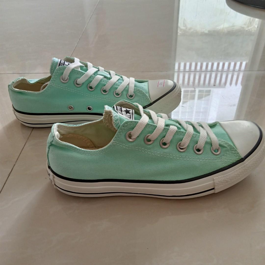 Converse Chuck Taylor CTAS OX Beach Glass Light Green White