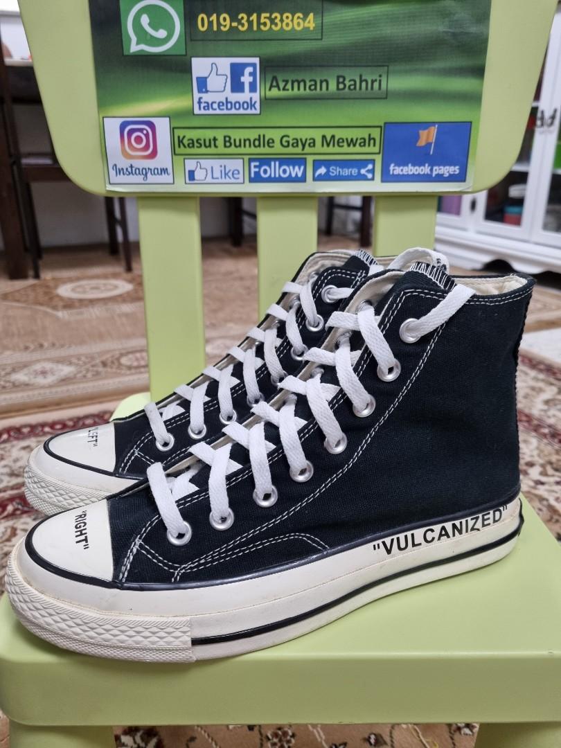 Converse Collab High Virgil Abloh Run Off White X Chuck Taylor All