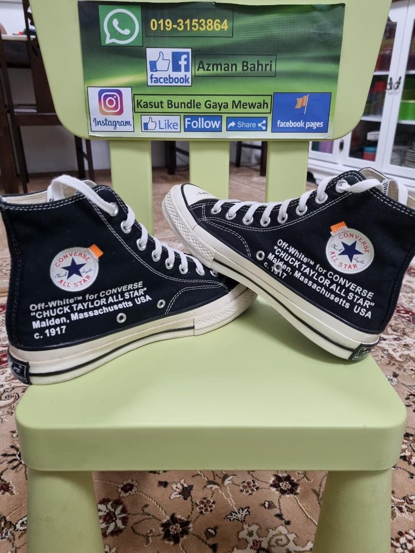 Converse Collab High Virgil Abloh Run Off White X Chuck Taylor All