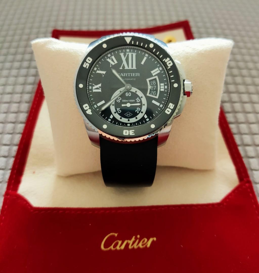 Cartier diver discontinued outlet