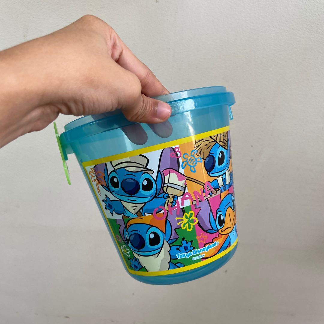 Disney Popcorn Bucket Stitch, Hobbies & Toys, Toys & Games on Carousell