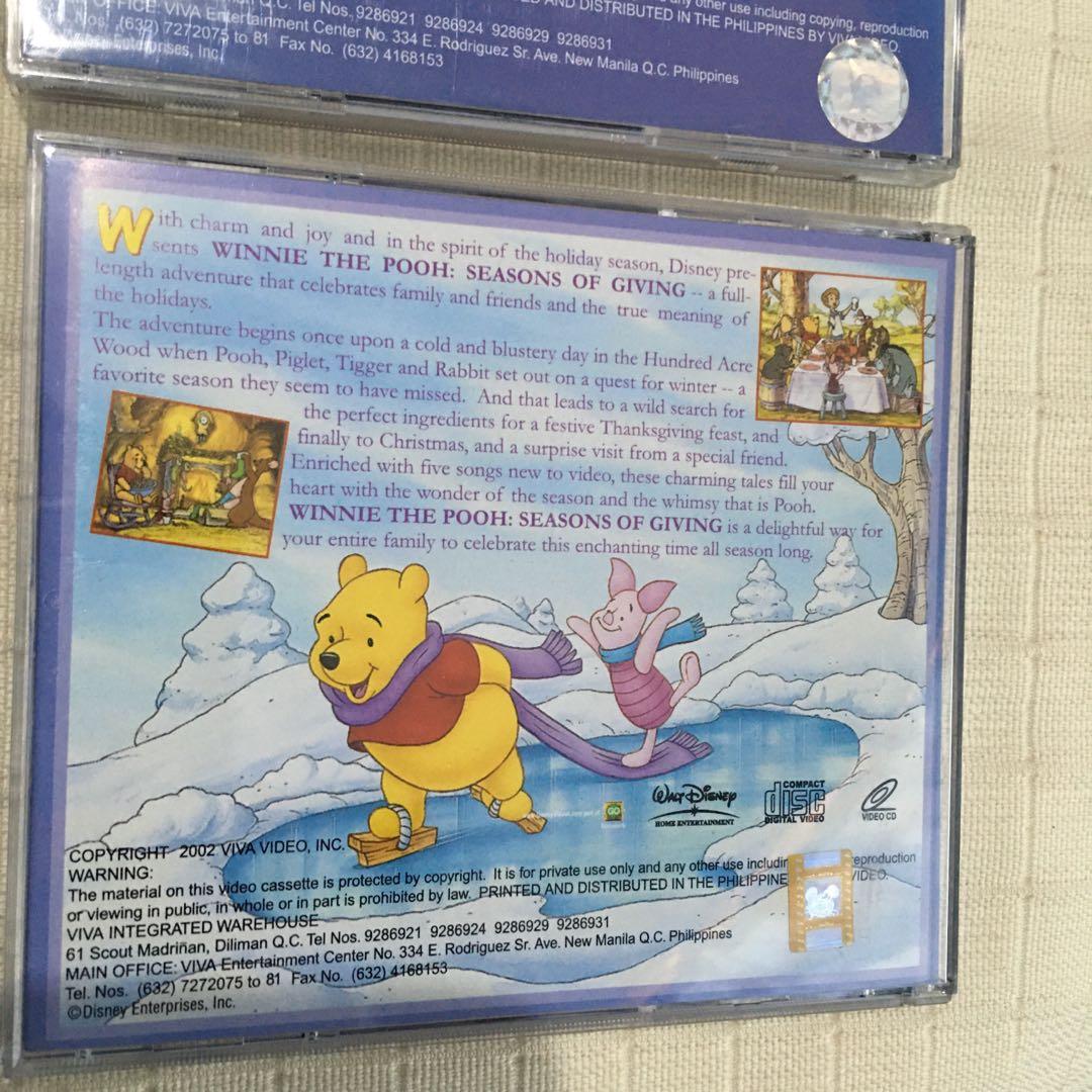 Disney Winnie the Pooh CDs Bundle, Hobbies & Toys, Music & Media, CDs