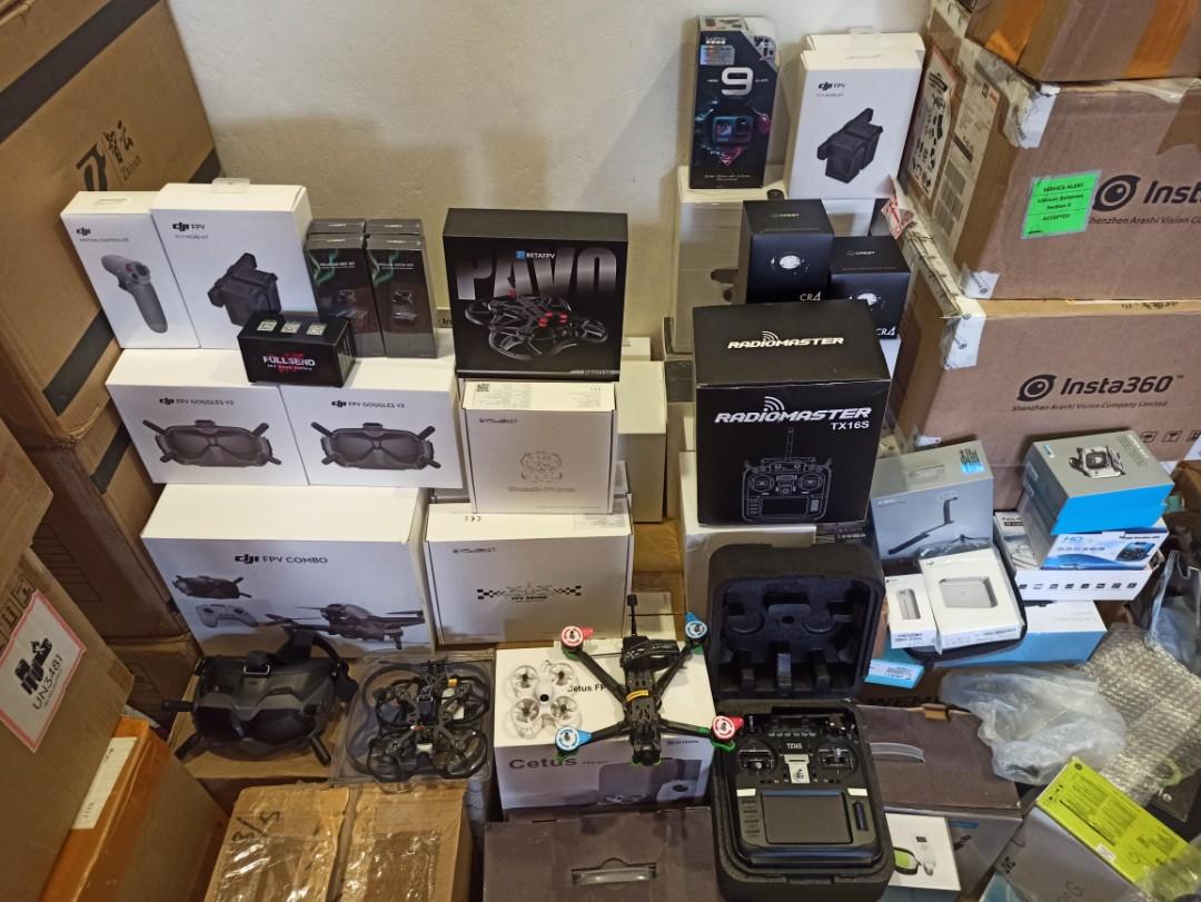 DJI FPV Combo iflight nazgul evoque iflight Protek25 Pusher with Caddx Polar vista Crossfire Betafpv Cetus Ready to fly Kit RadioMaster Tango 2 Pro