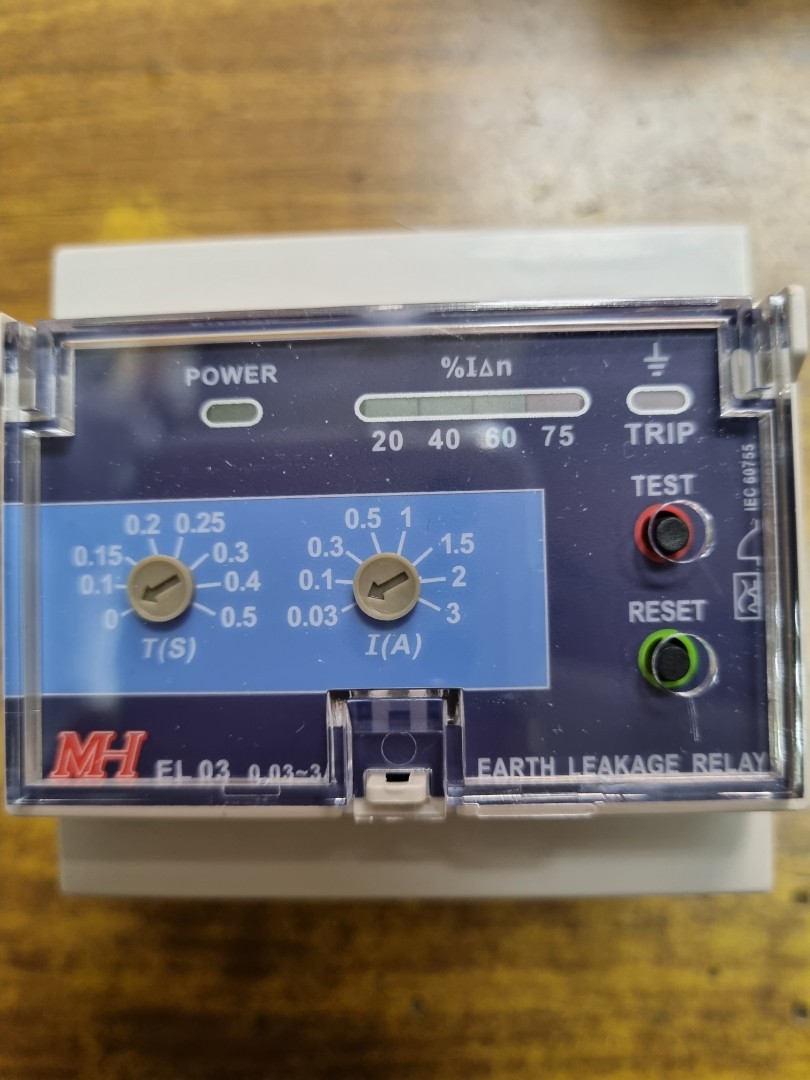 EL 03, MH, Earth Leakage Relay, TV & Home Appliances, Electrical