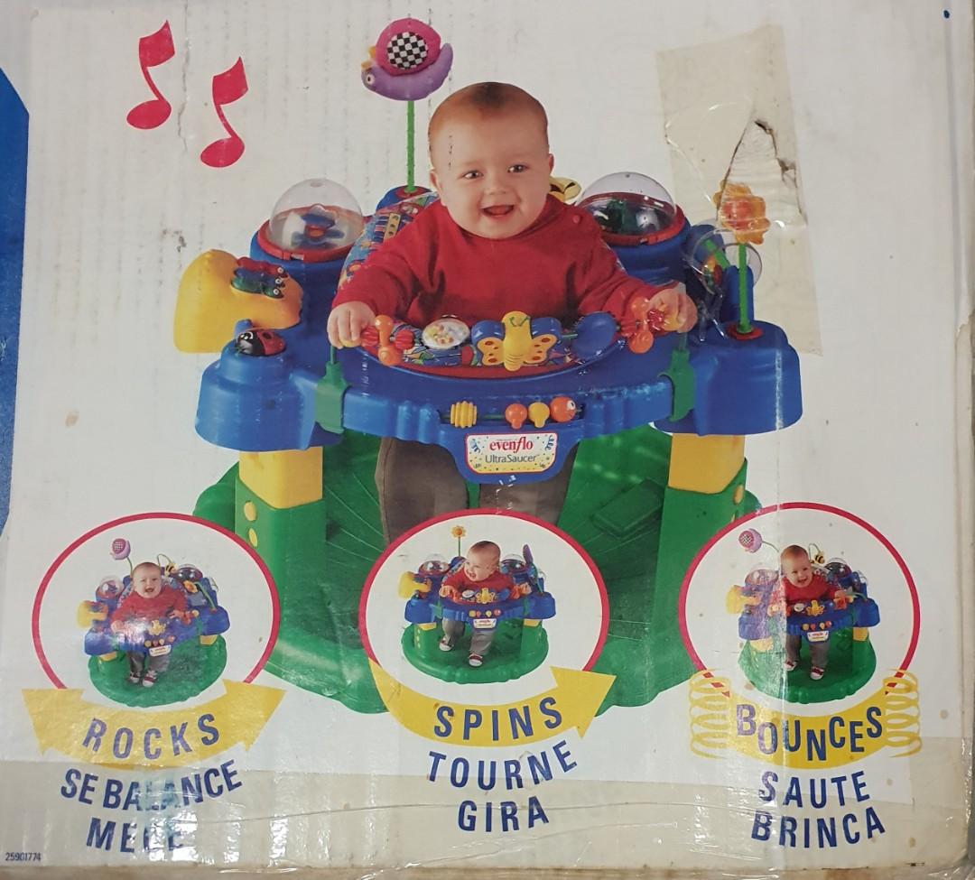 Evenflo portable fun ultrasaucer sales