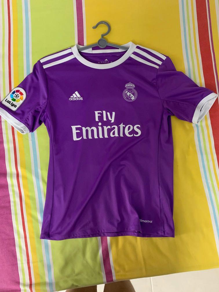 Football jersey Real Madrid Ronaldo jersey, Men's Fashion, Activewear