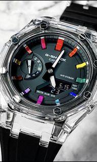 g shock casio clear