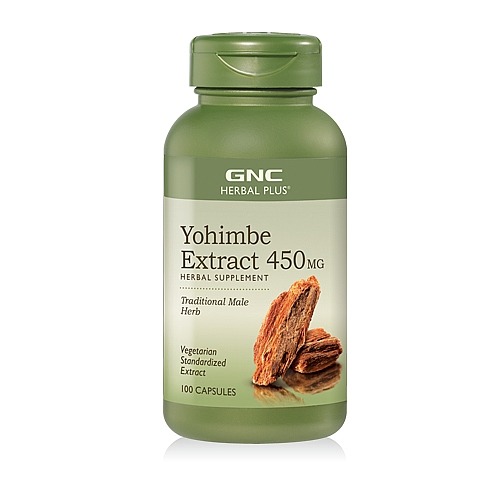 GNC Herbal Plus Yohimbe Extract 450mg 增強精力100粒 (Exp2021/11), 健康及營養食用