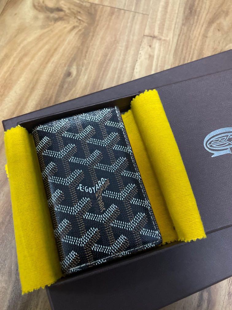 Goyard Bi fold Wallet Cardholder Men s Fashion Watches Accessories Wallets Card Holders on Carousell
